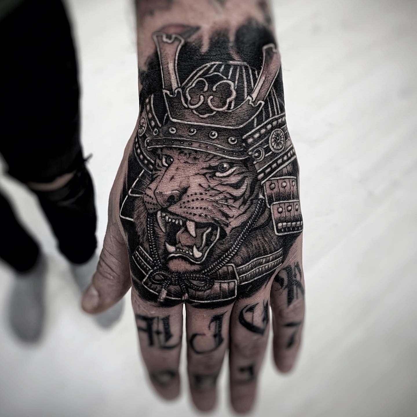 Cover-up tattoo transformation before and after