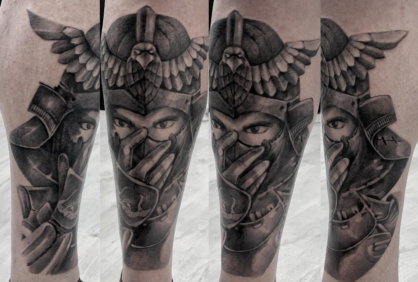 Minimal fine line tattoo on forearm by Dubai tattoo artist