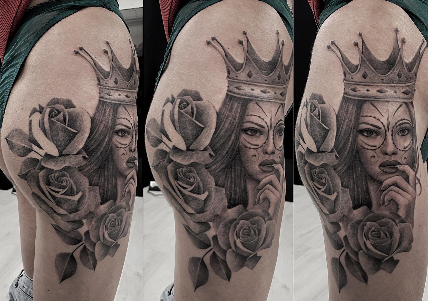 Minimal fine line tattoo on forearm by Dubai tattoo artist