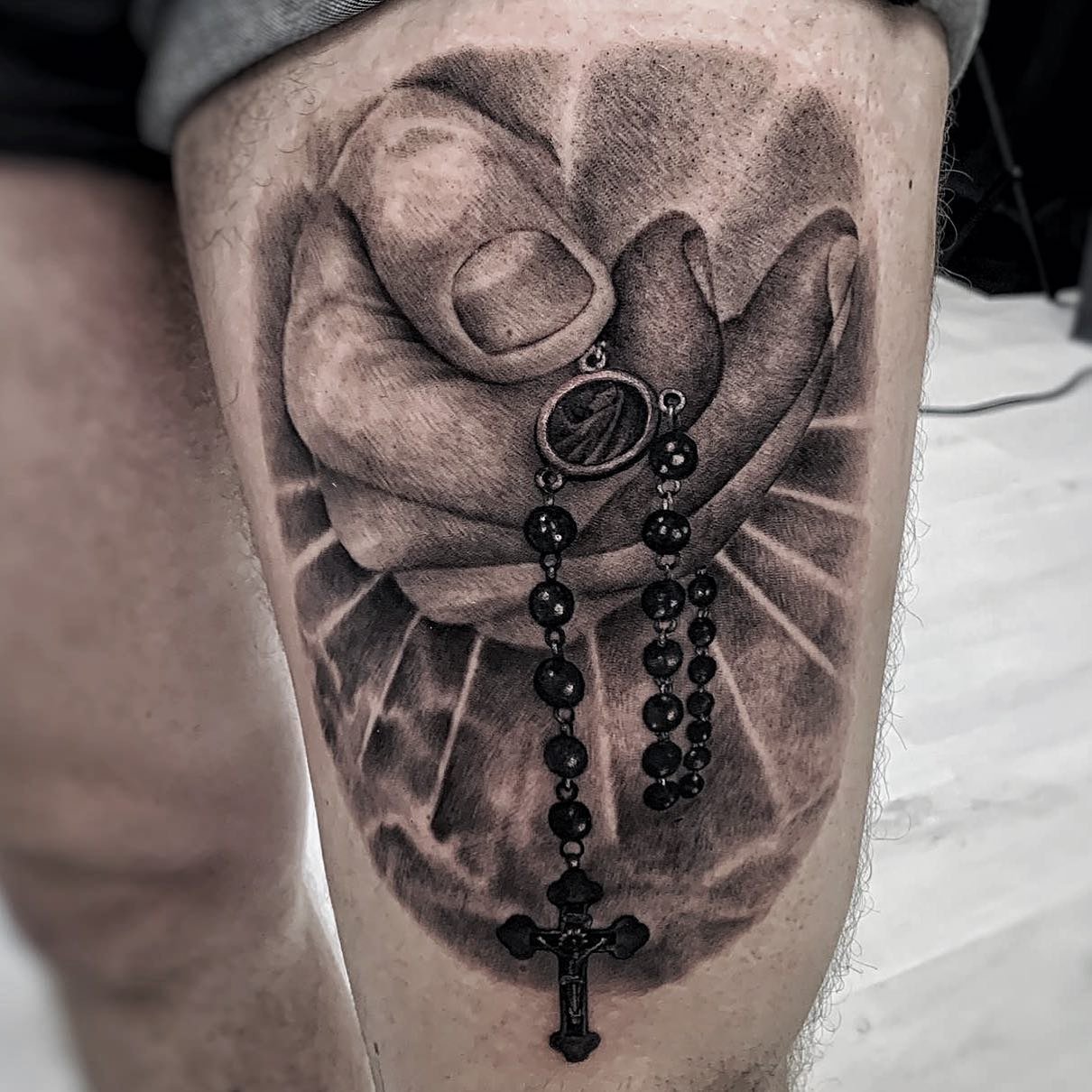 Cover-up tattoo transformation before and after